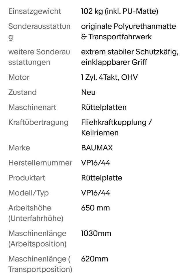 Rüttelplatte 100 kg mieten bei Kraus Bohrtechnik – 4