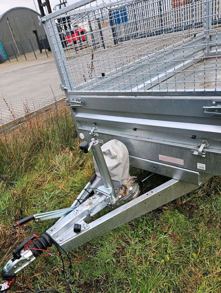 Anhänger Kipper 3,5t mieten bei Kraus Bohrtechnik – für Erde & Schutt – 2
