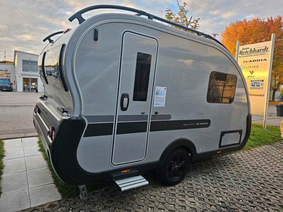 Adria Action 391 LH 26 Sports 2er Radträger mieten in Backnang – 2