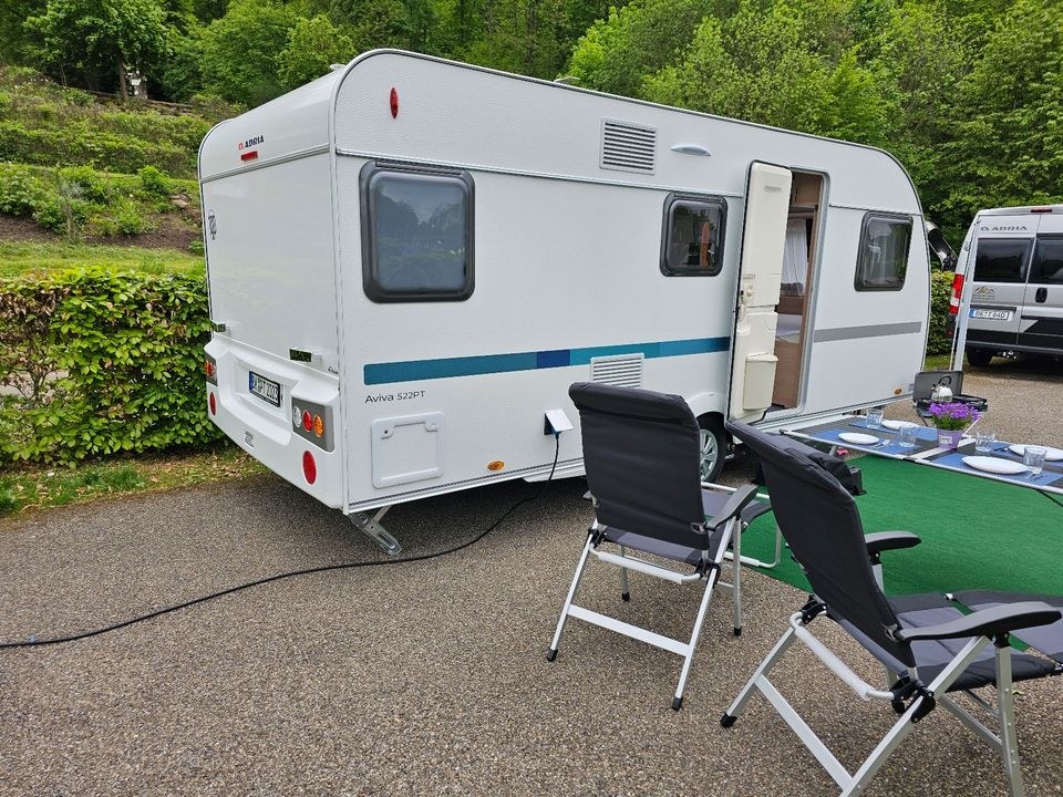 Wohnwagen Adria Aviva 522 PT Mover Markise mieten bei Alex Reisemobile – 3