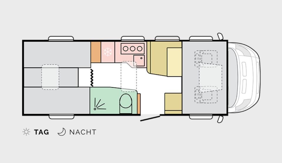ausgestattet Camper Wohnmobil Adria Coral XL mieten in Backnang – 4