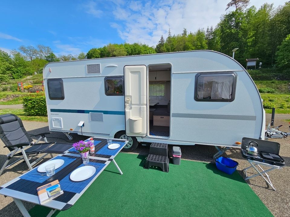 Wohnwagen Adria Aviva 522 PT Mover Markise mieten bei Alex Reisemobile