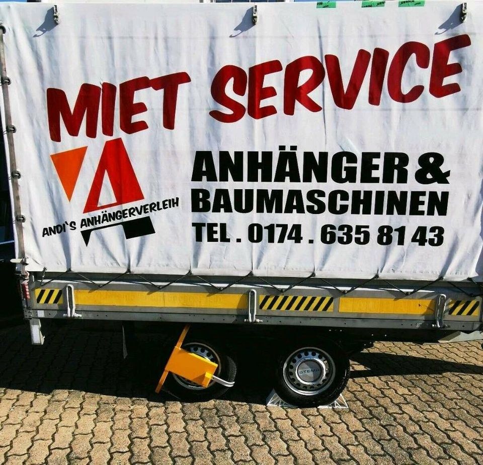 Anhänger 2000kg Umzug Große Möbel Couch mieten in Merchweiler – 3