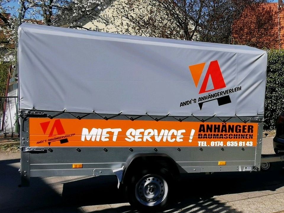 Anhänger Hochplane XL 750kg Möbel Umzug mieten in Merchweiler – 2