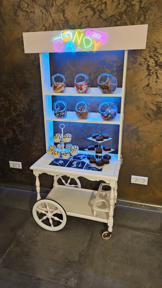 Candywagen Candybar Babyparty mieten in Viersen – mobile Bar – 4