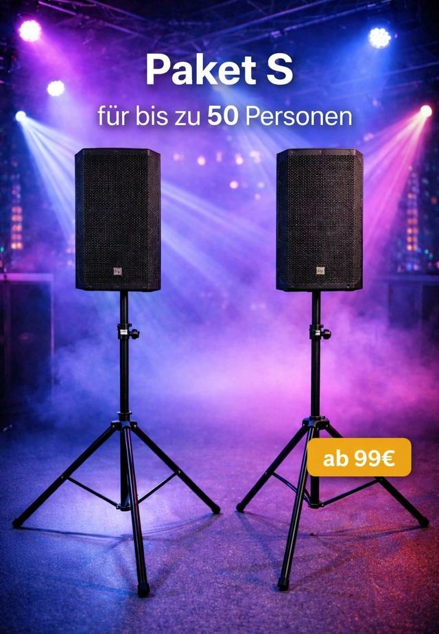 PA Anlage Musikanlage mieten in Viersen – Party-Sound – 2