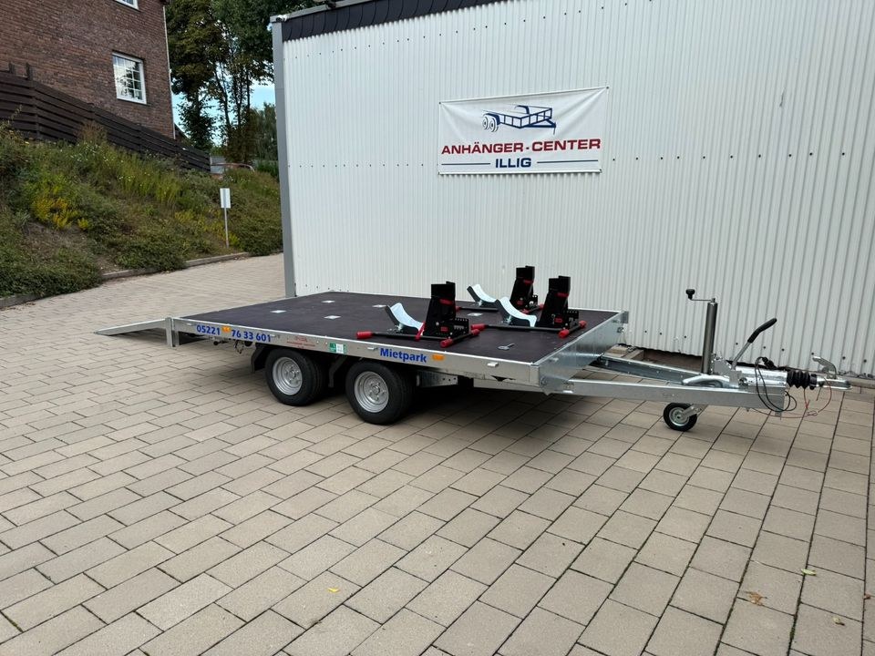 3er Motorradanhänger 2T mieten in Bad Salzuflen