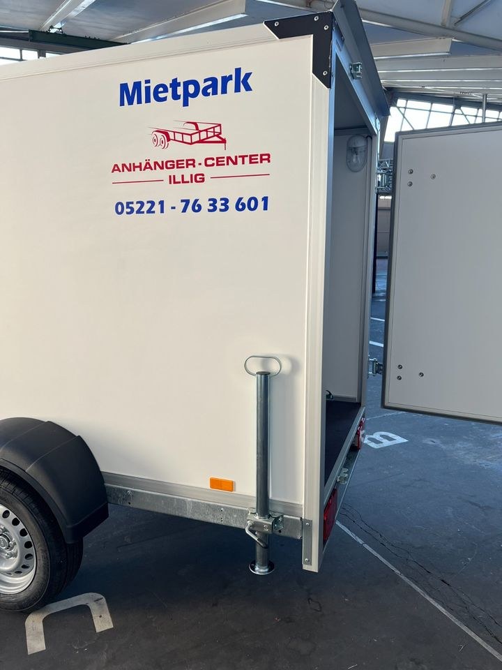 PKW Anhänger Koffer 1300kg mieten in Bad Salzuflen – 2