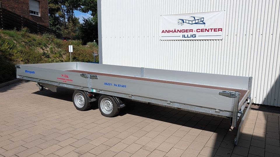 PKW Anhänger offen 3,5T mieten in Bad Salzuflen – für Umzug & Baumarkt