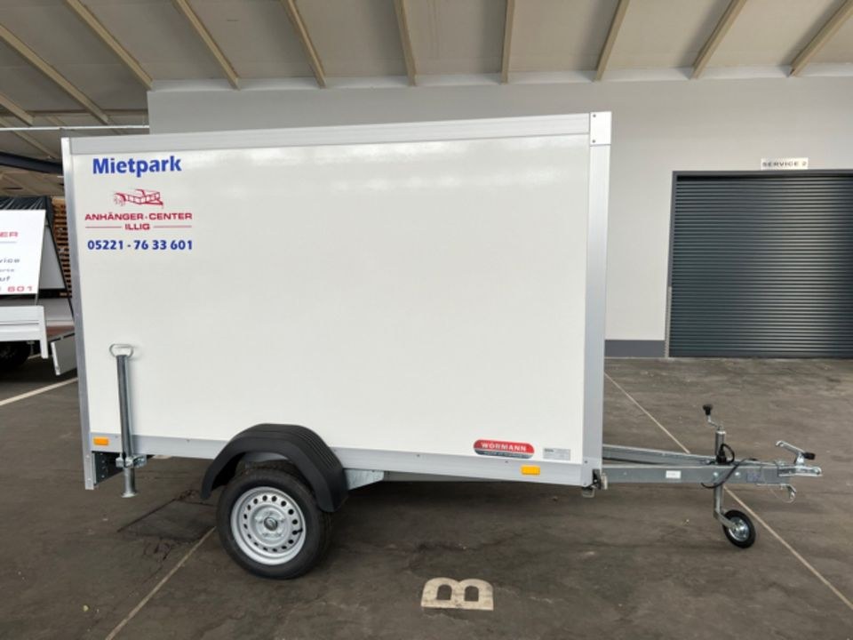 PKW Anhänger Koffer 750kg mieten in Bad Salzuflen
