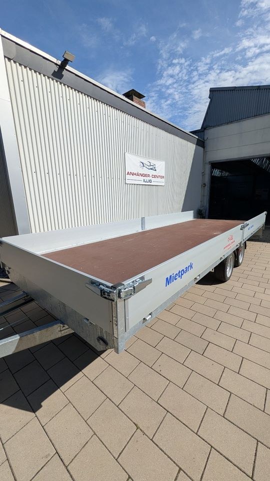 PKW Anhänger offen 3,5T mieten in Bad Salzuflen – für Umzug & Baumarkt – 3