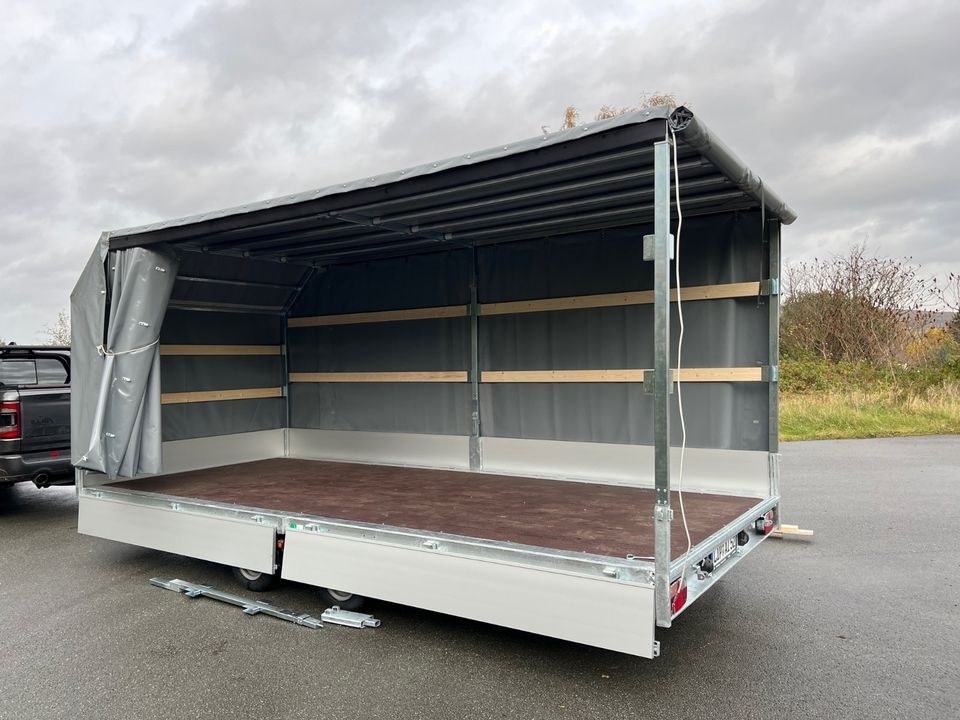 PKWAnhänger Plane 3T 5x2,2x2m mieten in Bad Salzuflen – 2