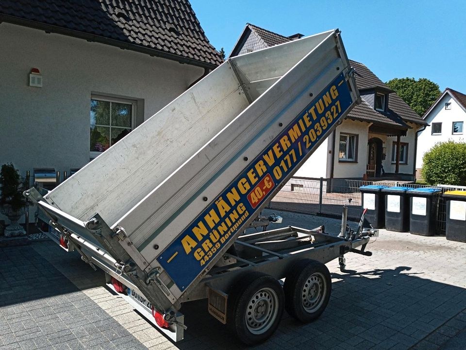 Kipp anhänger Kipper mieten in Mengede – für Erde & Schutt