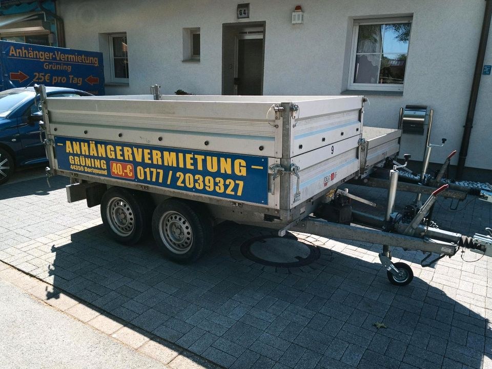 Kipp anhänger Kipper mieten in Mengede – für Erde & Schutt – 3