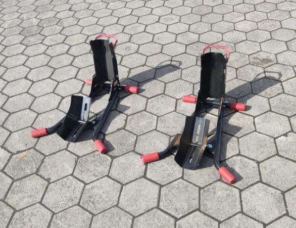 Rampe Motorradständer Motorradwippe mieten bei Anhängervermietung Tim – 3
