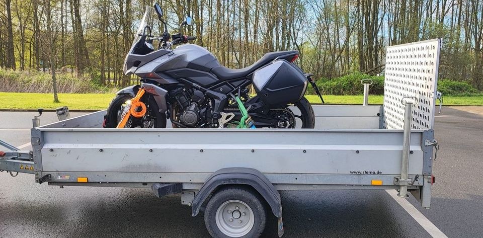 Motorrad Roller Anhänger kippbar mieten bei Anhängervermietung Tim – 2