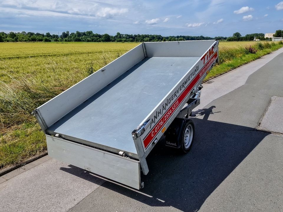 Anhänger Kippbar Gartenabfälle mieten bei Anhängervermietung Tim – 3