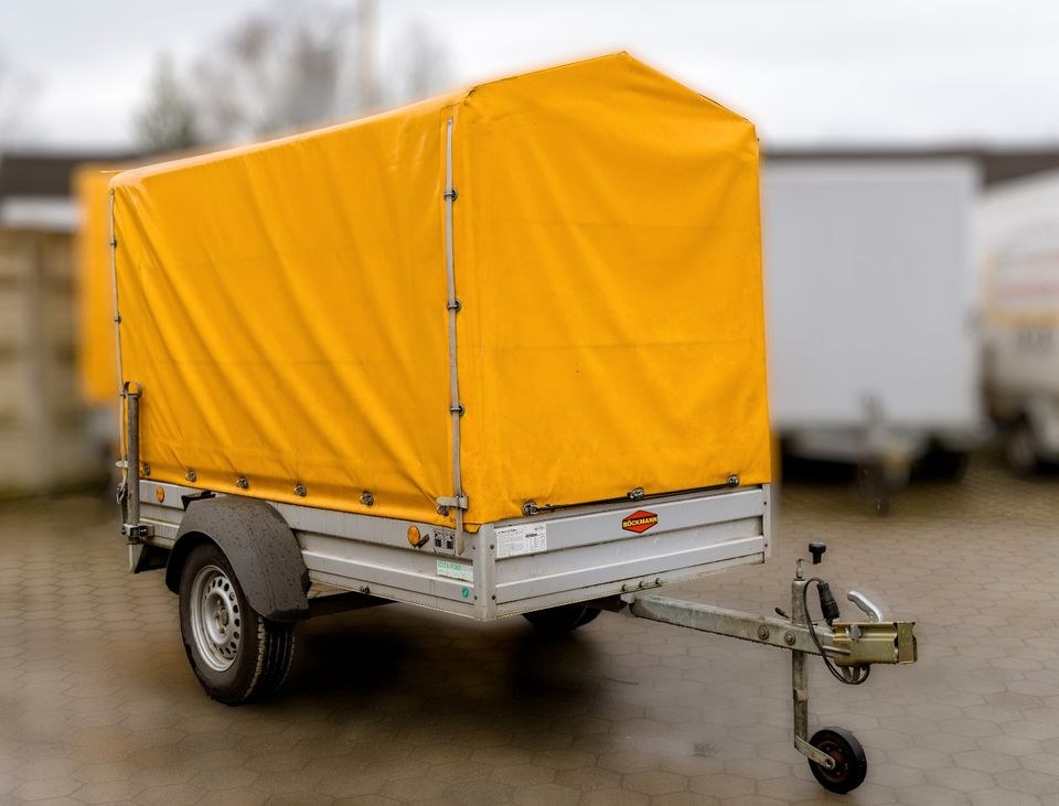Kleiner Anhänger 2,50x1,30m mieten bei Anhängervermietung Tim