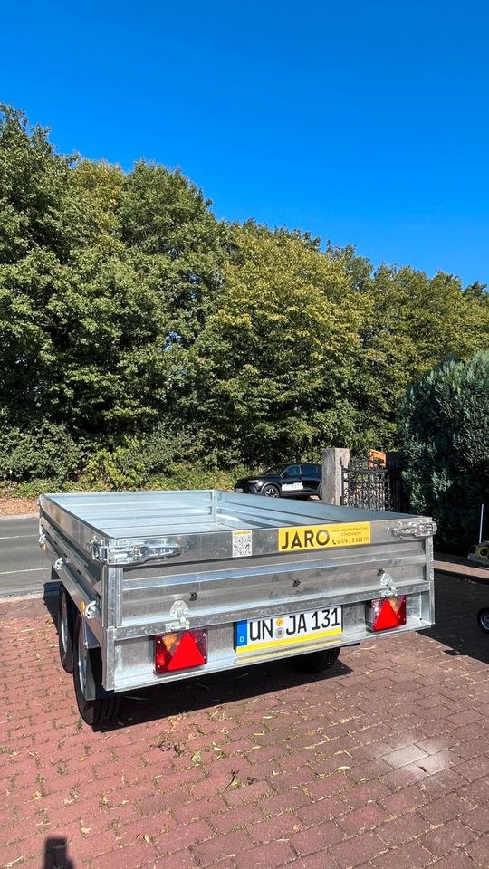 Heckkipper Anhänger 2700 kg mieten bei JARO Anhängervermietung – 3