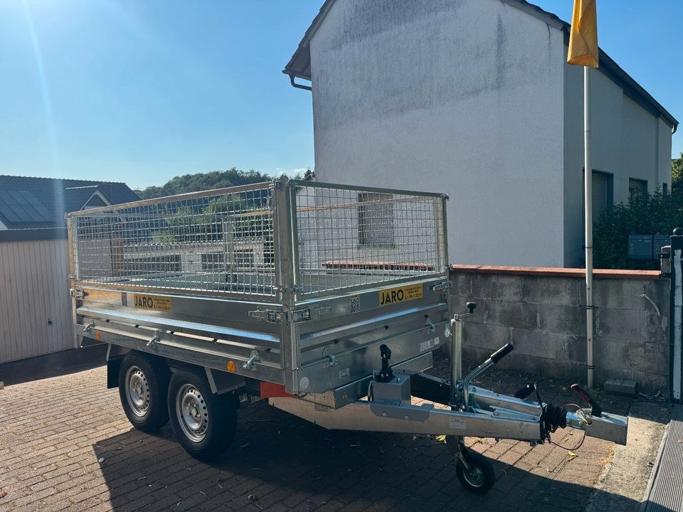 Heckkipper Anhänger 2700 kg mieten bei JARO Anhängervermietung – 4