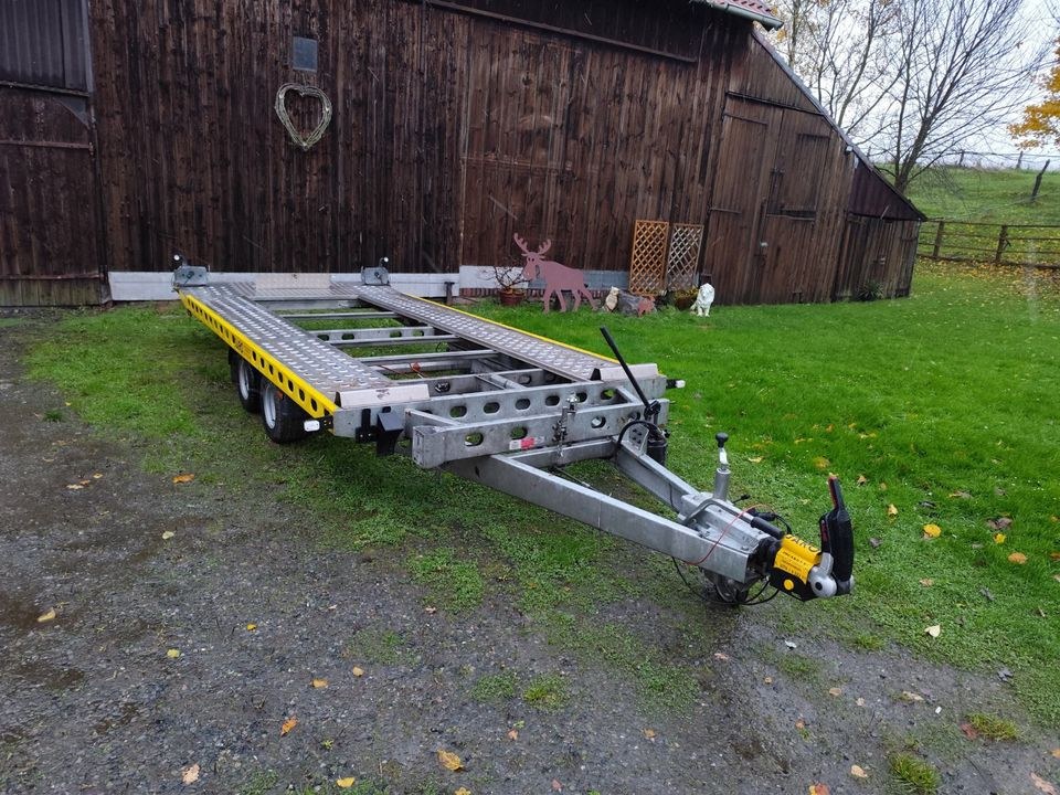 Auto Trailer kippbar Autoanhänger mieten bei JARO Anhängervermietung – 3
