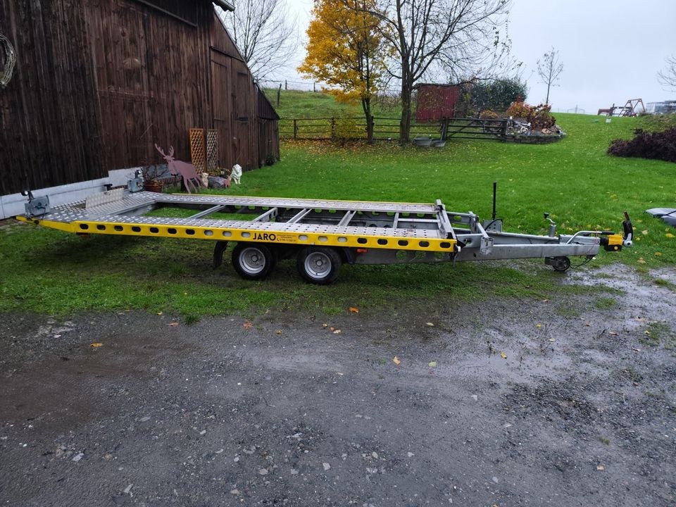 Auto Trailer kippbar Autoanhänger mieten bei JARO Anhängervermietung – 2