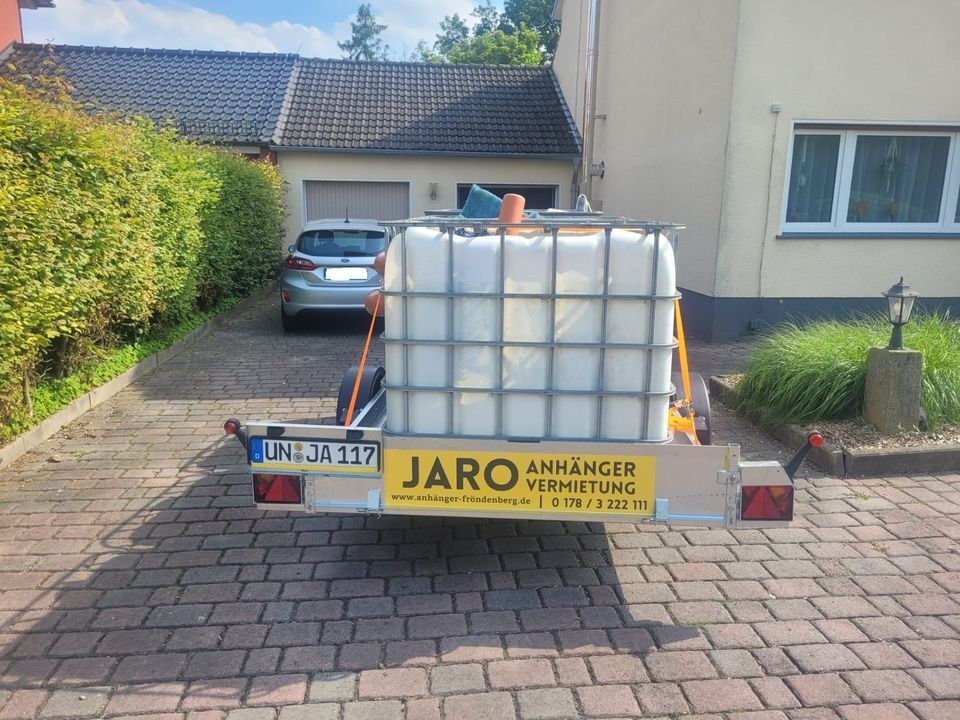Mehrzweck Anhänger kippbar mieten bei JARO Anhängervermietung – 3