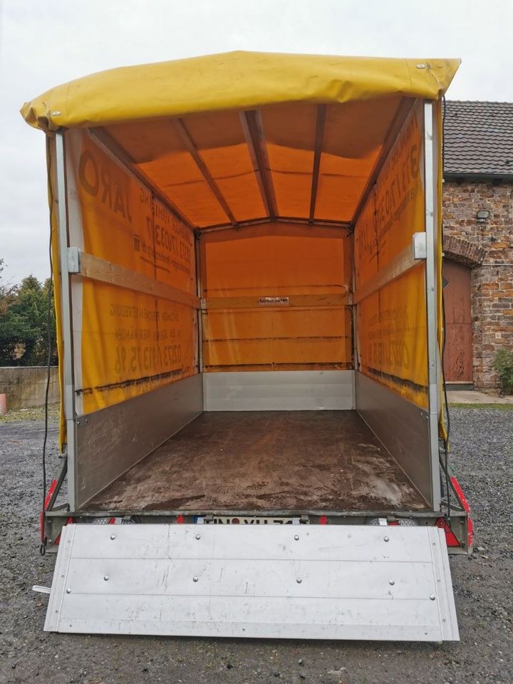 Anhänger Plane 2000 kg Umzug mieten bei JARO Anhängervermietung – 2