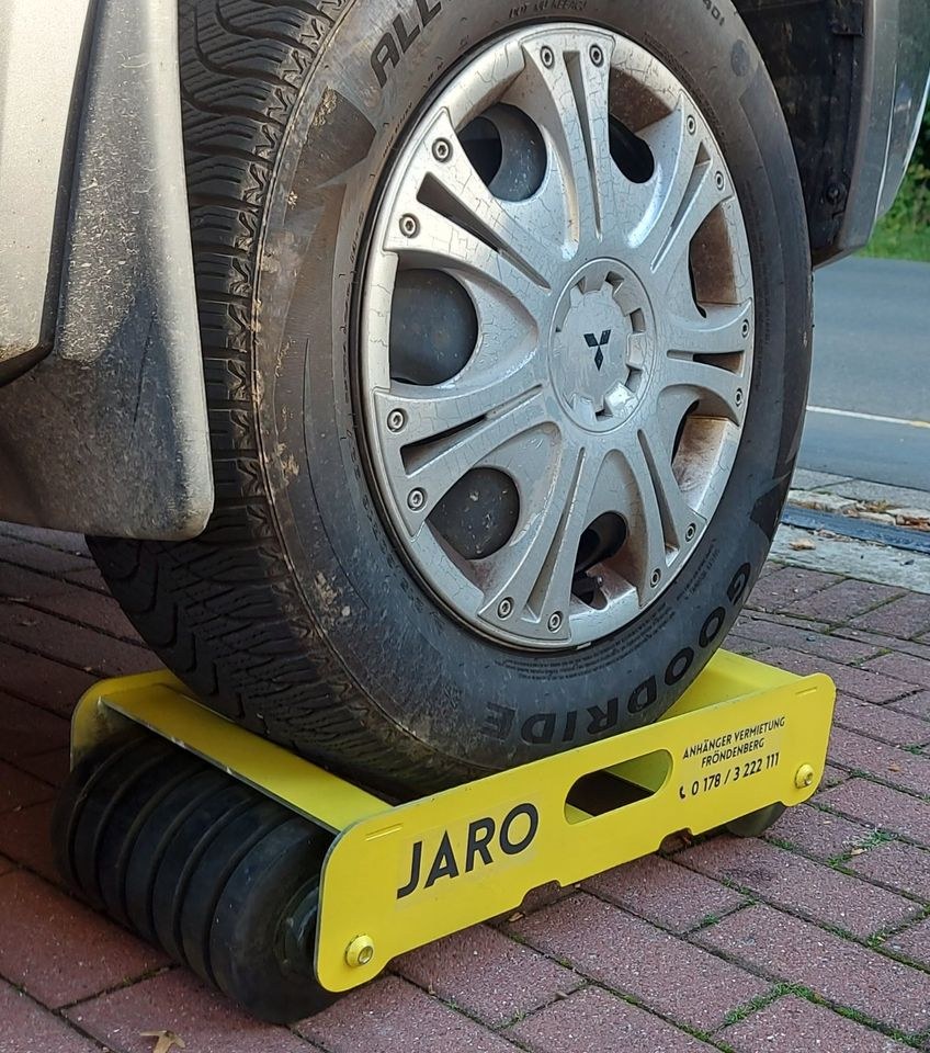 PKW ABSCHLEPP ROLLWAGEN 2250kg mieten bei JARO Anhängervermietung – 4