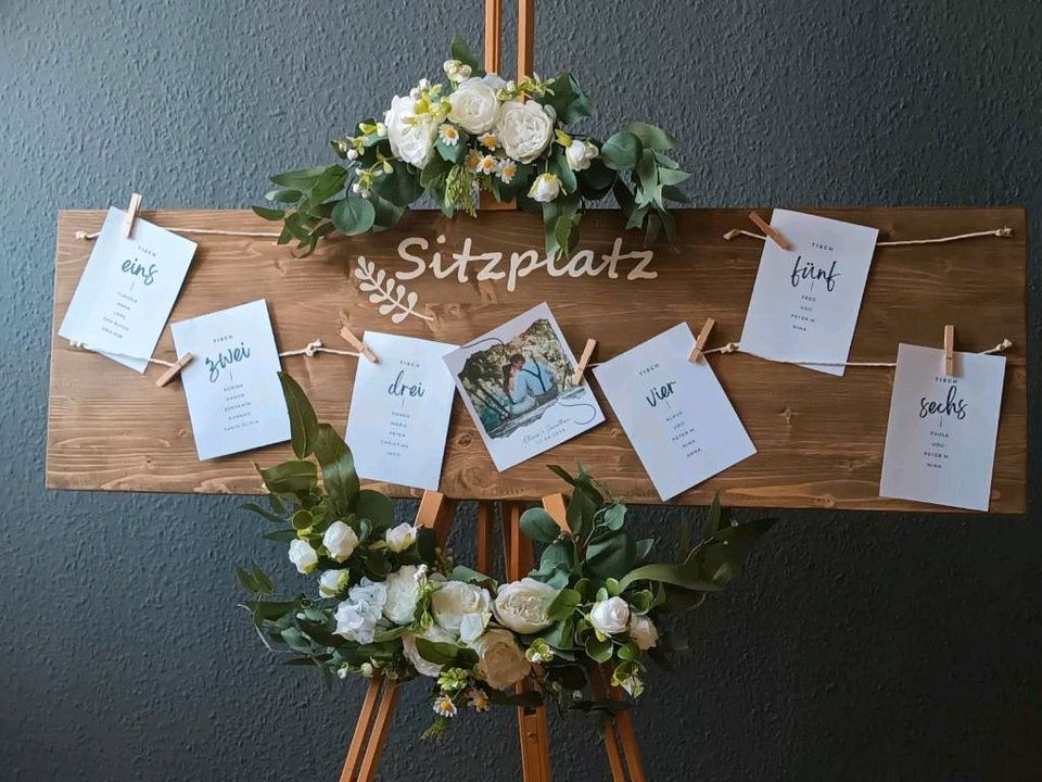2x Blumengesteck Traubogen Hochzeitsdeko mieten bei Areletia-Weddings – 3