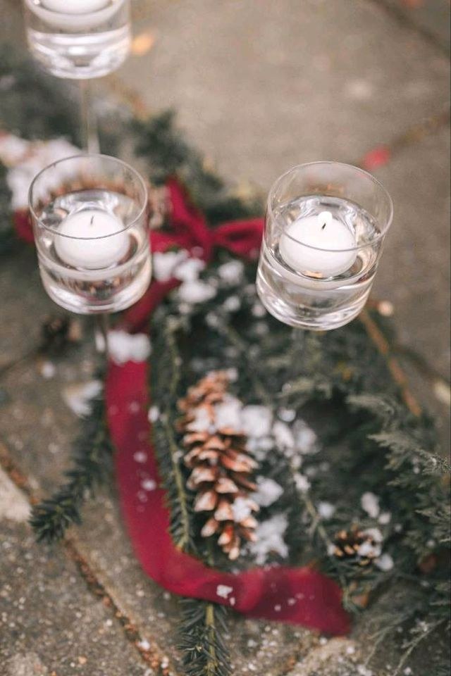 12 Sets Gläserne Kerzenständer Hochzeitsdeko mieten – 2
