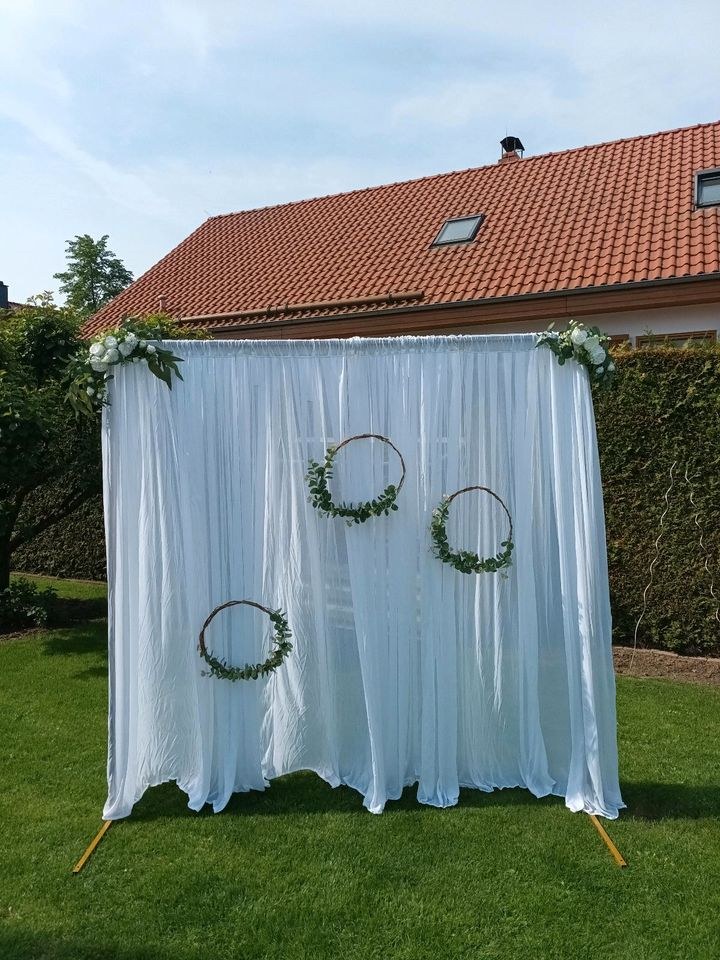 10x Weidenring Eukalyptus Sitzplan Hochzeitsdeko mieten – 4