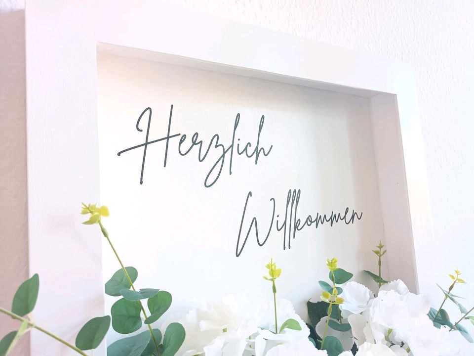 3D Willkommensschild Hochzeitsdeko mieten bei Areletia-Weddings – 2