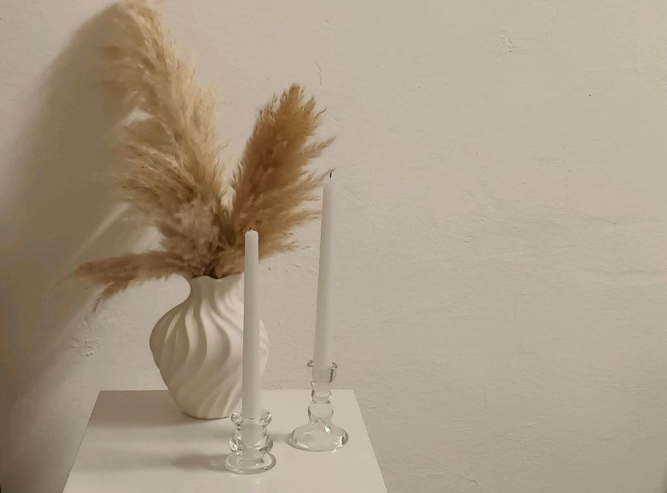 40x 24x Kerzenständer Glas Hochzeitsdekoration mieten – 2