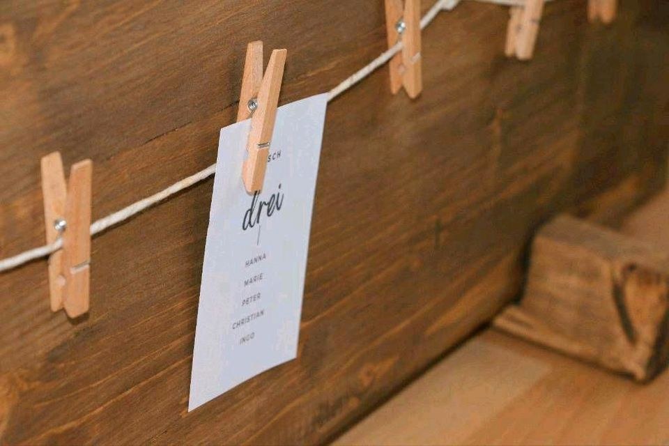 Sitzplan Schild Finde deinen Platz Hochzeitsdeko mieten – 3