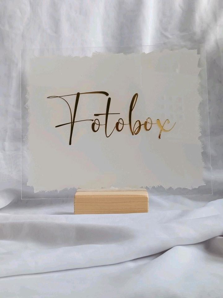 4x Schilder Set Fotobox Candybar Hochzeitsdeko mieten – 4