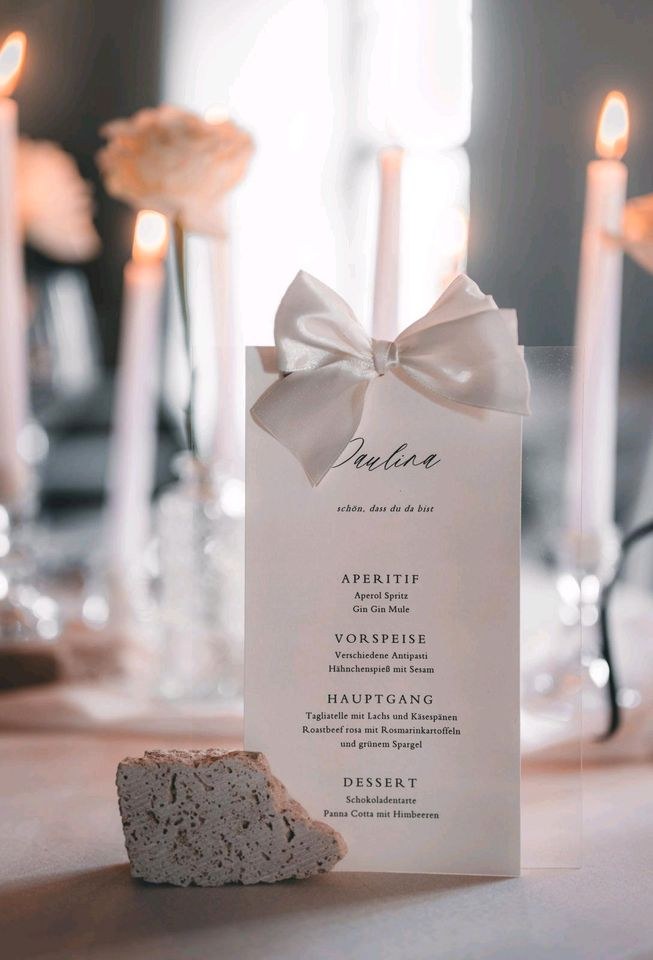 15x Kartenhalter Steine Acrylplatte mieten bei Areletia-Weddings – 3