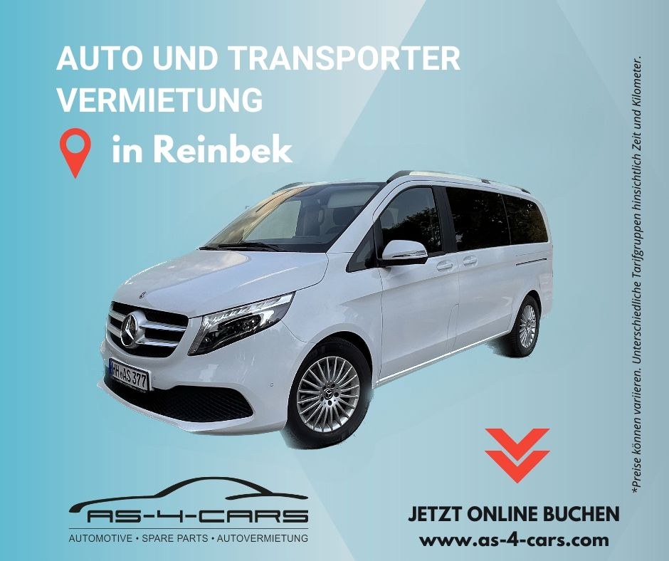 7 Sitzer Van Kleinbus 115 mieten bei As-4-cars – für Gruppe & Team
