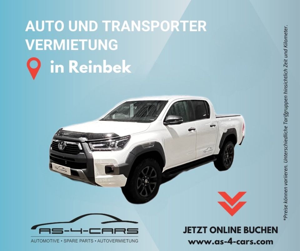 Pick Up TOYOTA Hilux 140 mieten bei As-4-cars – Fahrspaß auf Zeit