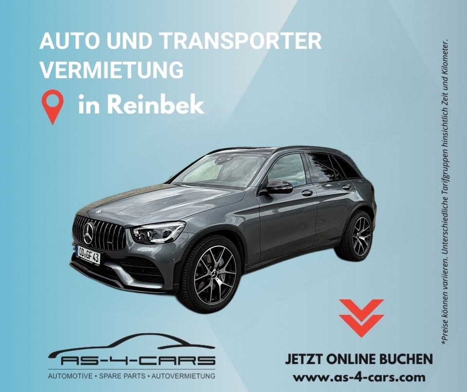 Mercedes AMG GLC Oberklasse 249 mieten in Reinbek – Fahrspaß auf Zeit