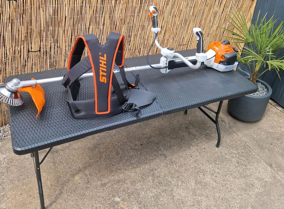 Profi Freischneider Wiese mähen Stihl FS 461 mieten in Wennigsen