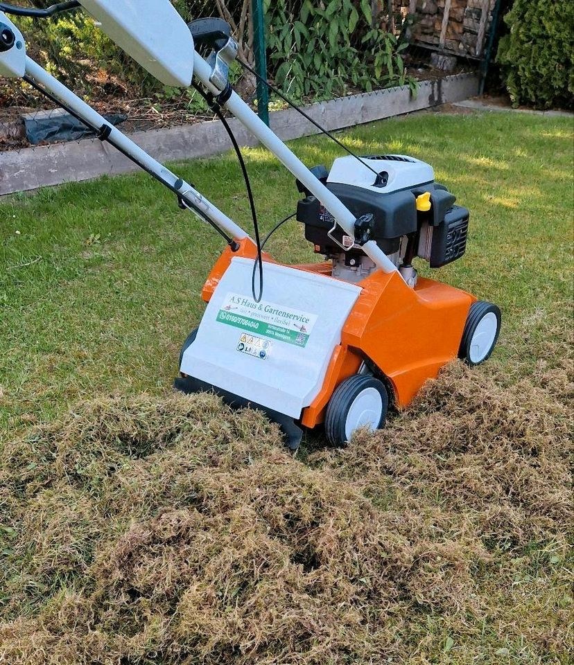 Vertikutierer Stihl RL540 Benzin Rasenlüfter mieten in Wennigsen