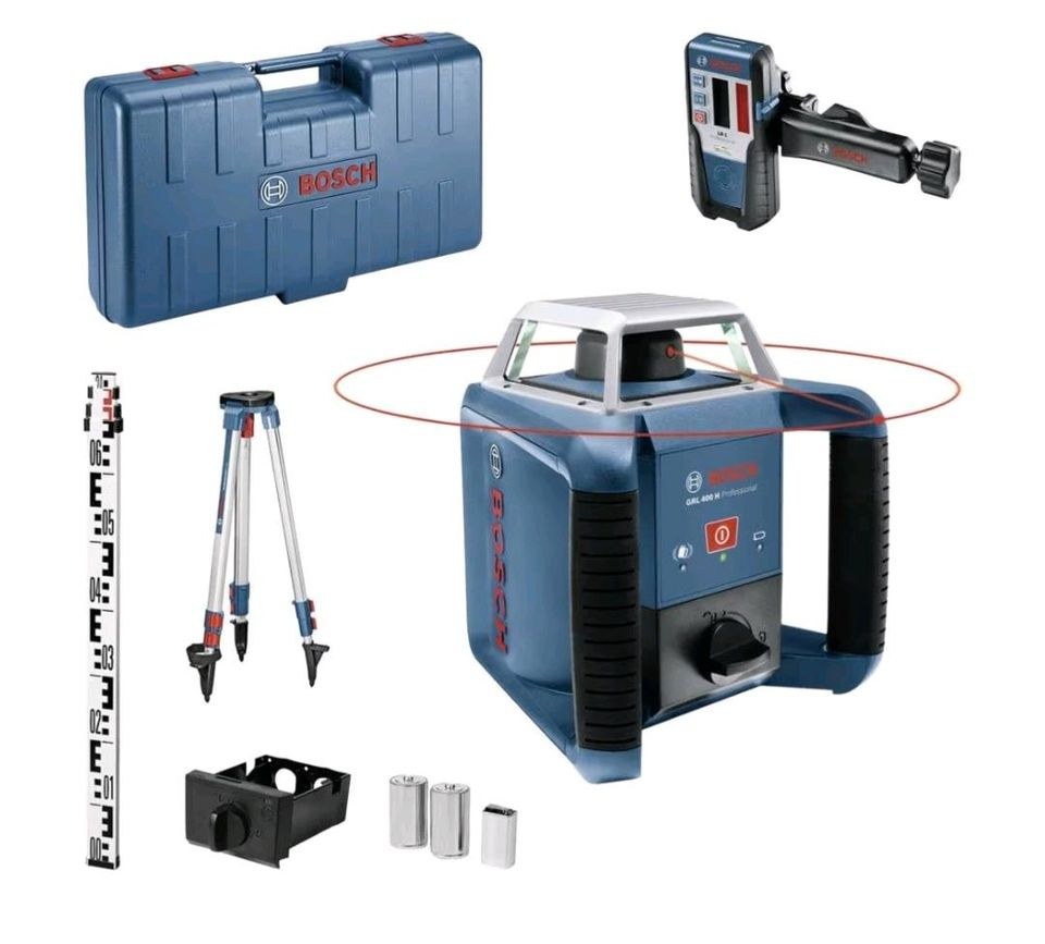 Rotationslaser Bosch GRL 400H Rundumlaser Set mieten in Wennigsen