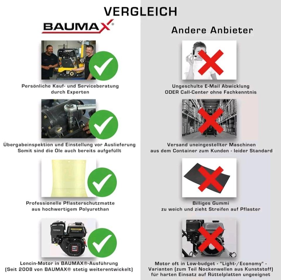 Rüttelplatte 100kg Verdichter mieten bei A.S Haus & Gartenservice – 3