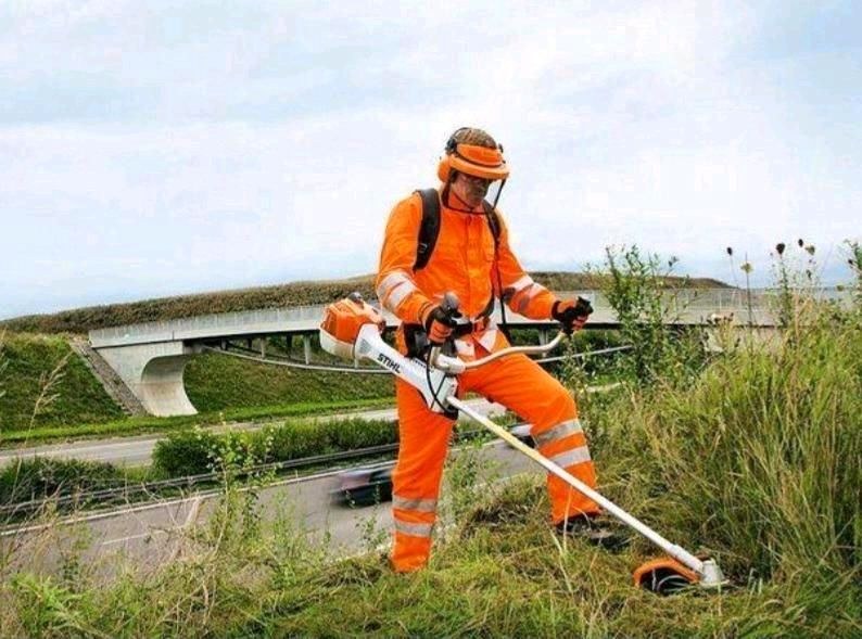 Profi Freischneider Wiese mähen Stihl FS 461 mieten in Wennigsen – 2