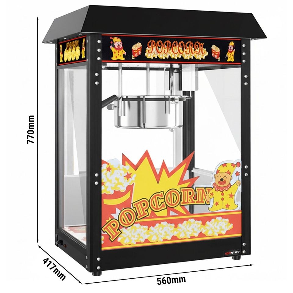 Profi Popcornmaschine GGM Gastro 5 kg h inkl mieten bei André Schirmer – 3
