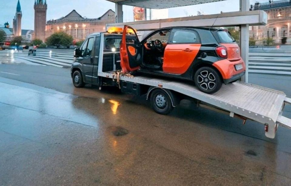 Abschleppwagen Autotransporter LKW Transporter mieten – 4