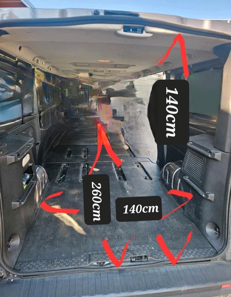 Sprinter Transporter Umzugwagen Opel Vivaro mieten – 2