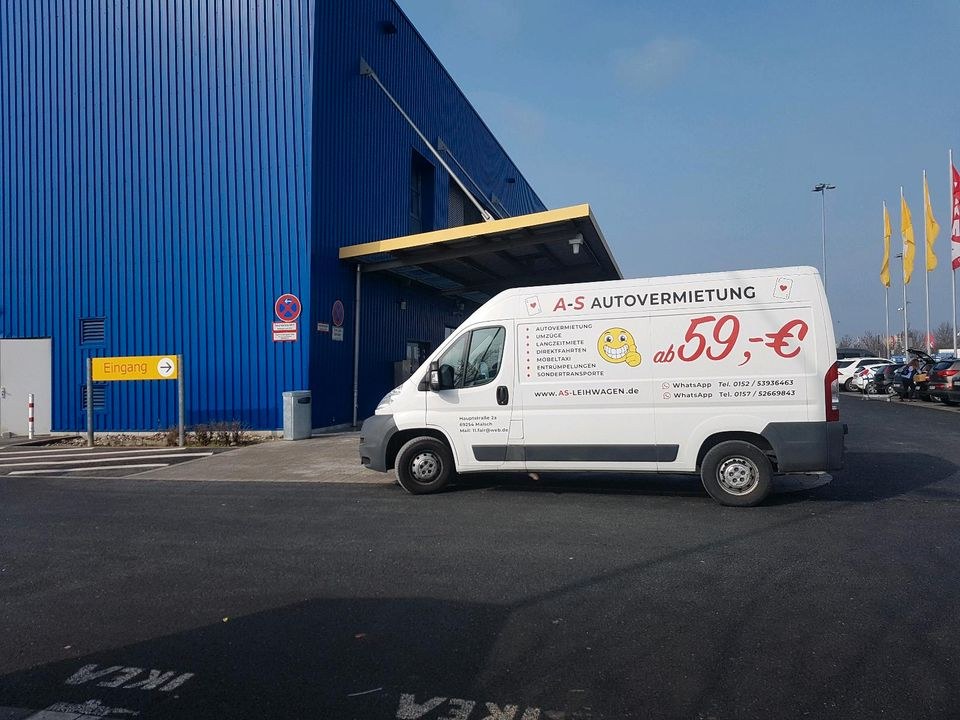 Transporter Sprinter Umzugswagen Peugeot Boxer L mieten – 2