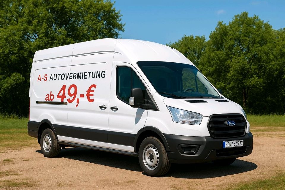 Transporter Sprinter Umzugswagen Ford Transit mieten